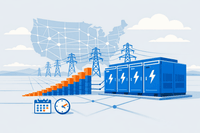 US Interconnection Bottleneck Persists as Grid-Scale Storage Queues Strain Project Timelines