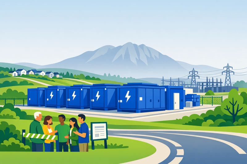 Residents Question Snoqualmie Battery Storage Project as Evaluation Begins