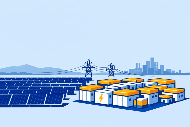 India Advances Solar-Storage Scale with Massive Hybrid Project