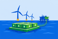 Battery Manufacturer Plans Offshore Grid-Scale Storage for Wind Support