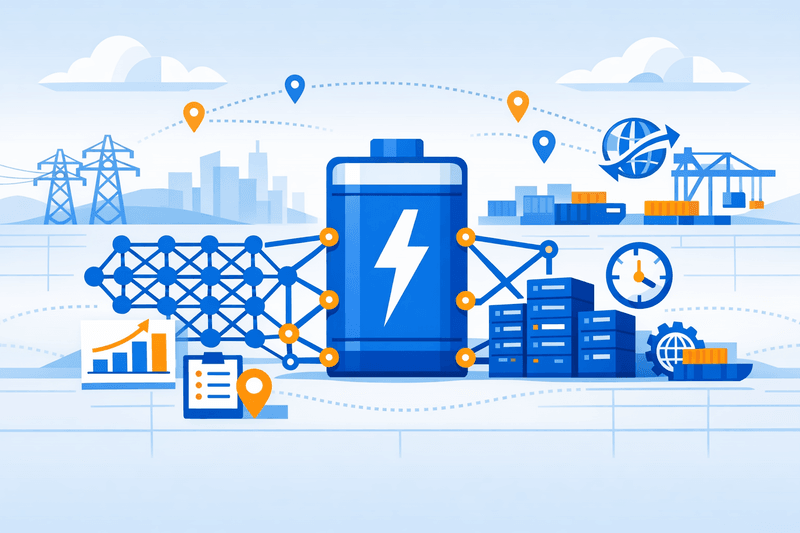 AI Tools Reshape Battery Storage Economics as Grid and Supply Barriers Mount