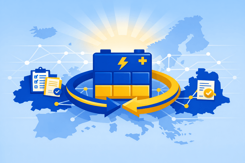 EU TEN-E Revision Opens Cross-Border Battery Storage Financing Pathways
