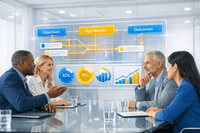 Von Funktionen zu Ergebnissen: Ihr Leitfaden zur Auswahl von OKR-Software 2026