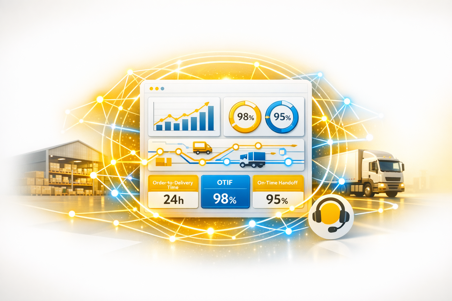 Breaking Silos in Logistics: How Cross-Functional OKRs Create End-to-End Visibility