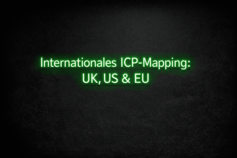 B2B Target Audience Analysis: International ICP Mapping for the UK, US and EU