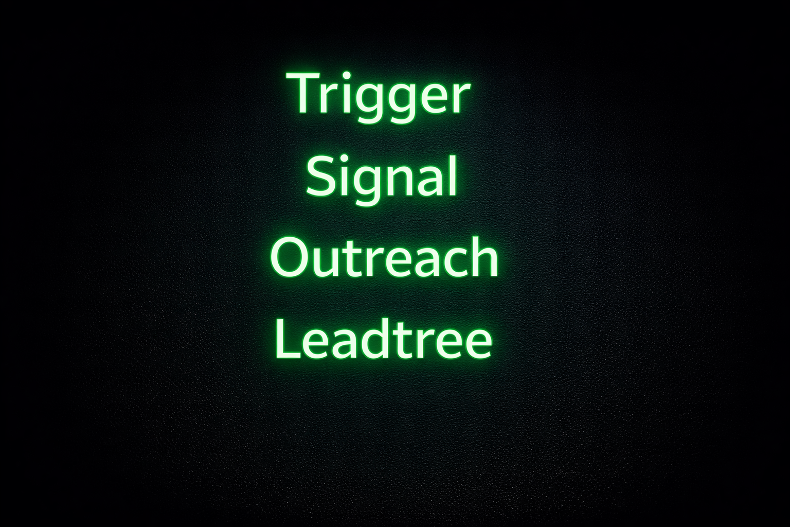 Trigger-Based Outreach Sequences: The Leadtree Framework for Signal-Driven B2B Sales
