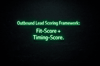 Lead Scoring im B2B-Outbound: Wie du Leads priorisierst, bevor du den ersten Touchpoint setzt