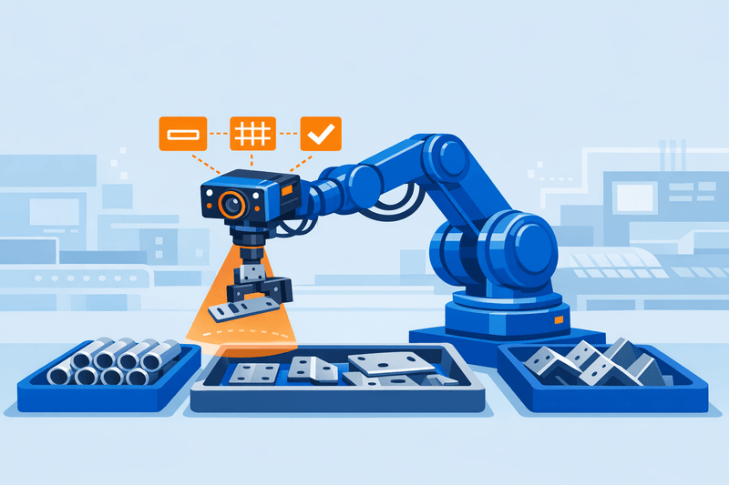 Vision-Guided Robotics Boost ROI in High-Mix Metal Fabrication