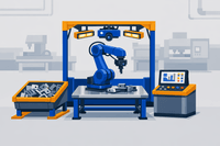 Vision-Guided Robotics in High-Mix Metal Fabrication: ROI Drivers, Changeover Speeds, and Data-Driven SME Adoption