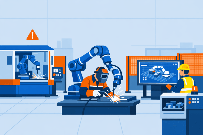 U.S. Metal Fabrication Shops Expand Cobot Deployments Amid Safety Standard Overhaul