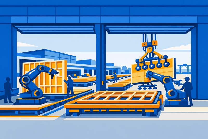 North American Modular Factories Cross Production Scale Milestones with Automated Wall and Floor Lines