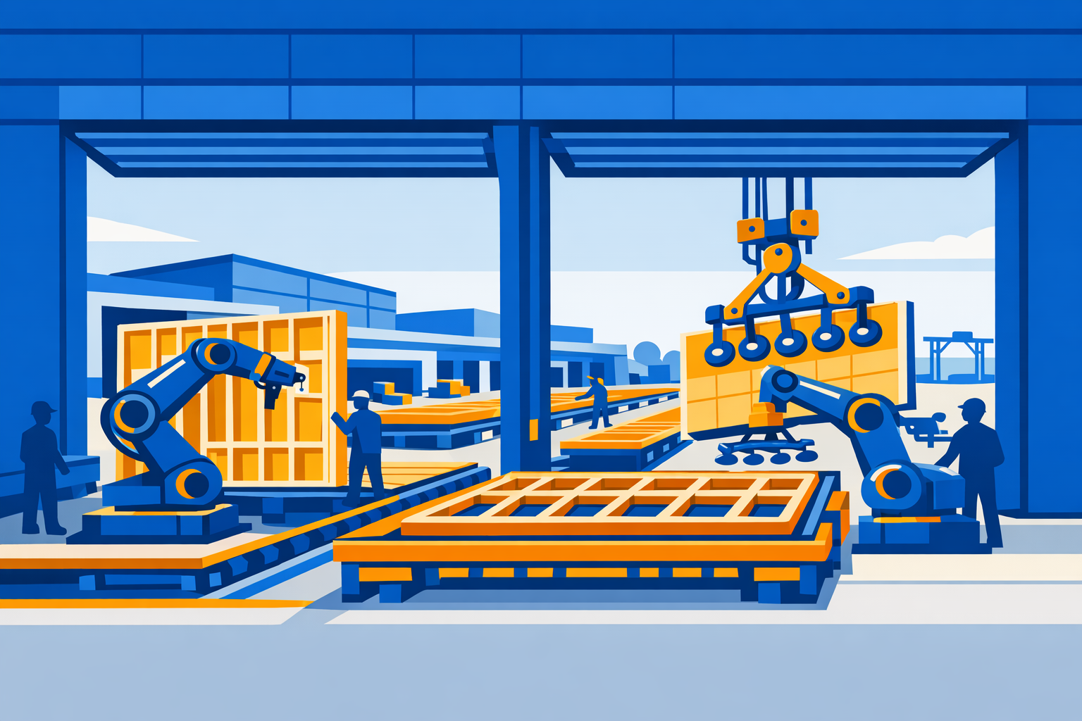 North American Modular Factories Cross Production Scale Milestones with Automated Wall and Floor Lines