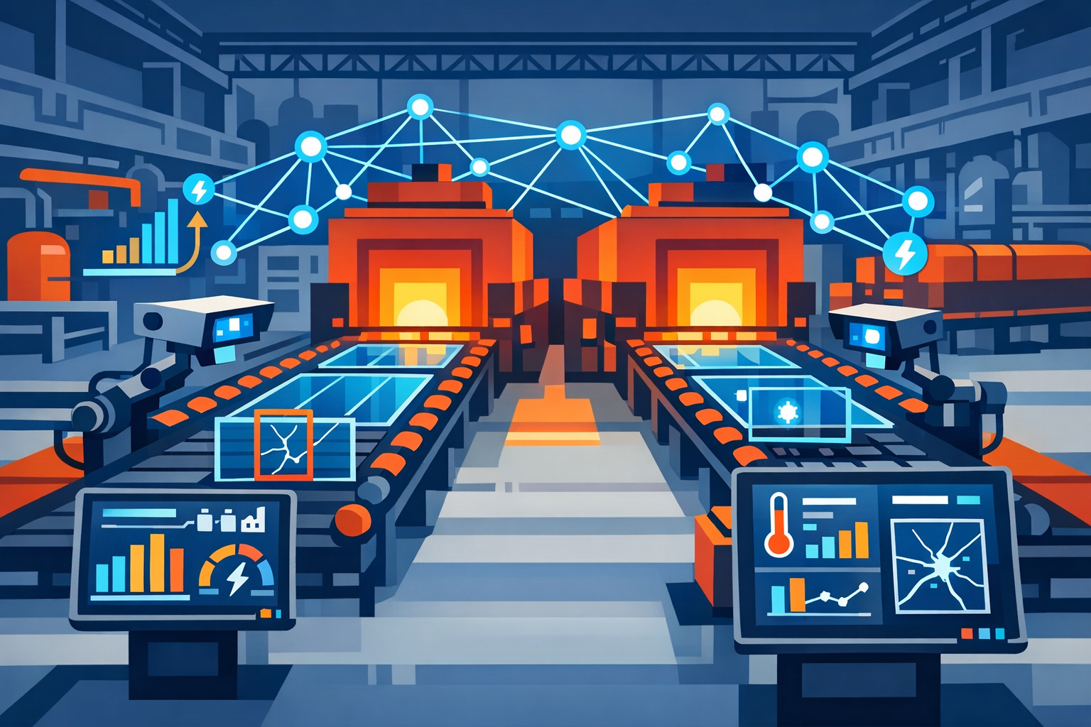 AI Enhances Defect Detection, Energy Efficiency in U.S. Glass Plants