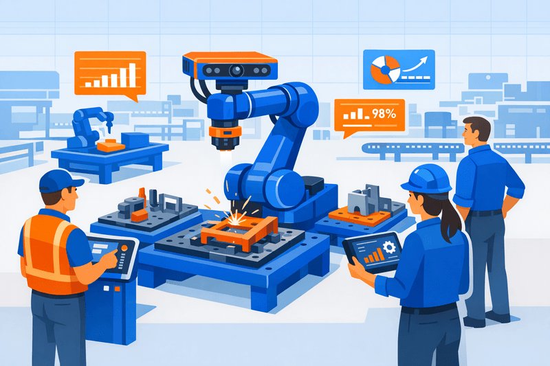 Vision-Guided Automation in High-Mix Fabrication: Navigating the Pilot-to-Scale Journey