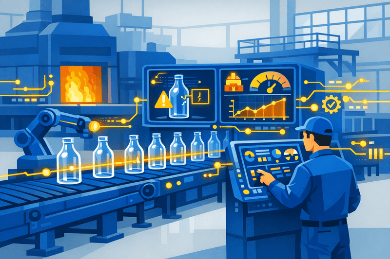 U.S. Glass Plants Deploy AI to Cut Energy Use and Waste