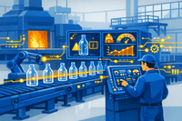 U.S. Glass Plants Deploy AI to Cut Energy Use and Waste