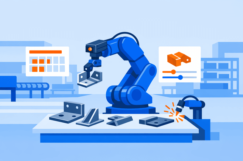 Vision-Guided Automation in High-Mix Metal Fabrication: How Industrial Robotics Is Shifting Toward Adaptable Workflows