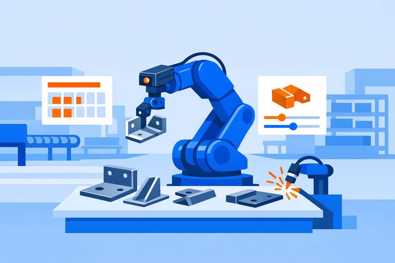 Vision-Guided Automation in High-Mix Metal Fabrication: How Industrial Robotics Is Shifting Toward Adaptable Workflows