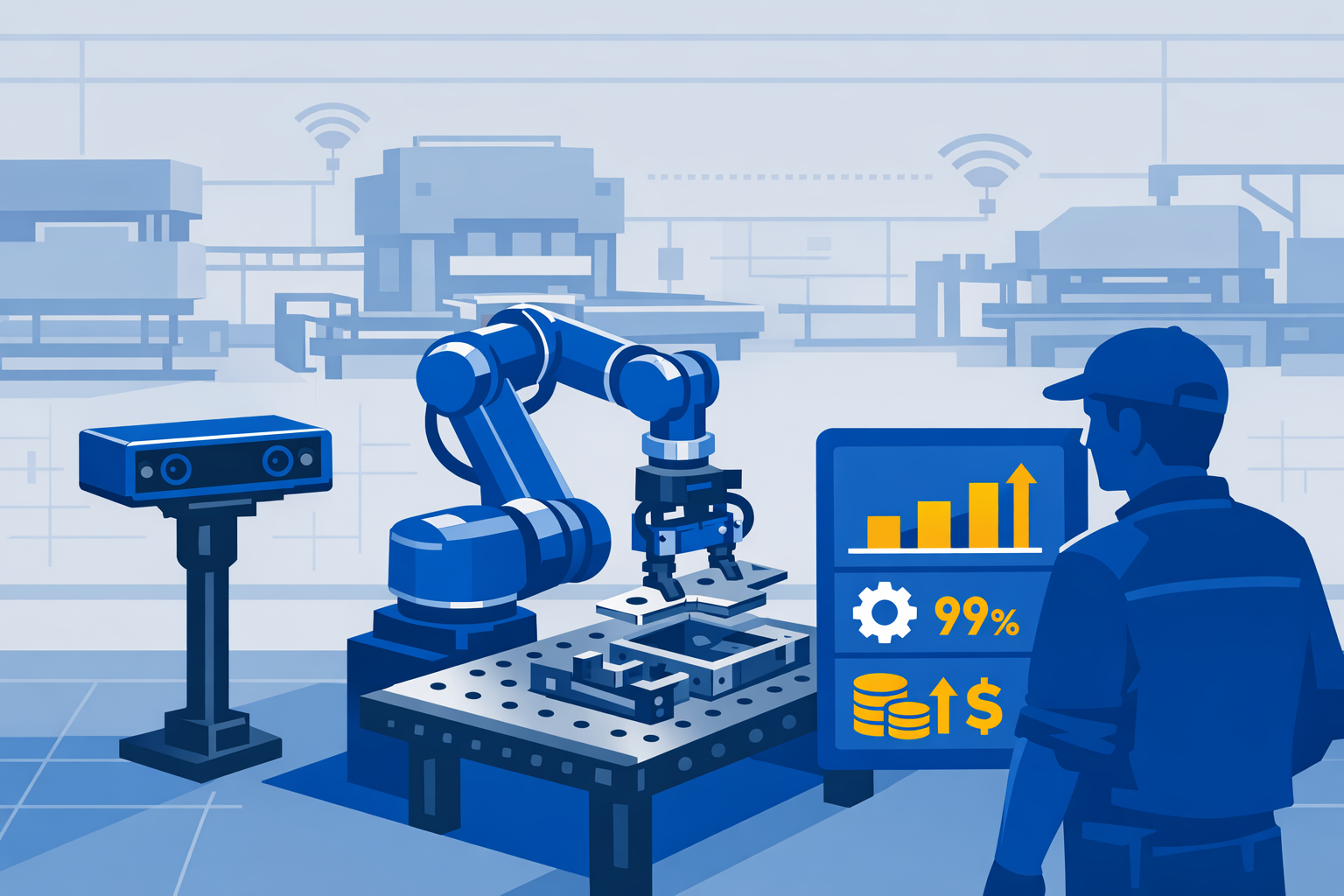 SMEs See Rapid ROI from Vision-Guided Robotics in Metal Fabrication