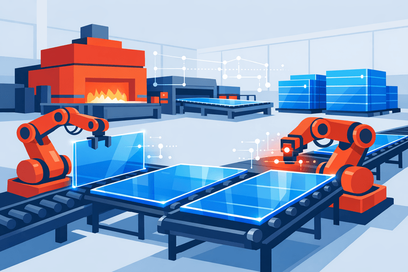 AI-Driven Glass Fabrication: Real-Time Process Control to Cut Waste and Improve Safety