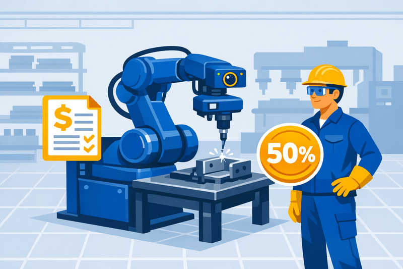 U.S. Launches Grants to Help Small Metal Shops Adopt Vision-Guided Robotics