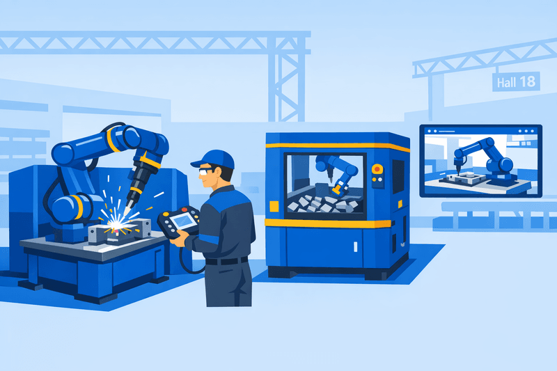 ABB Targets Mid-Market Fabricators With MACH 2026 Automation Lineup