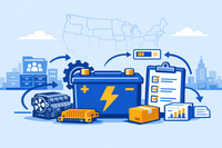 U.S. Auto Parts Makers Face New Battery Stewardship Fees Across Key States in 2027-28
