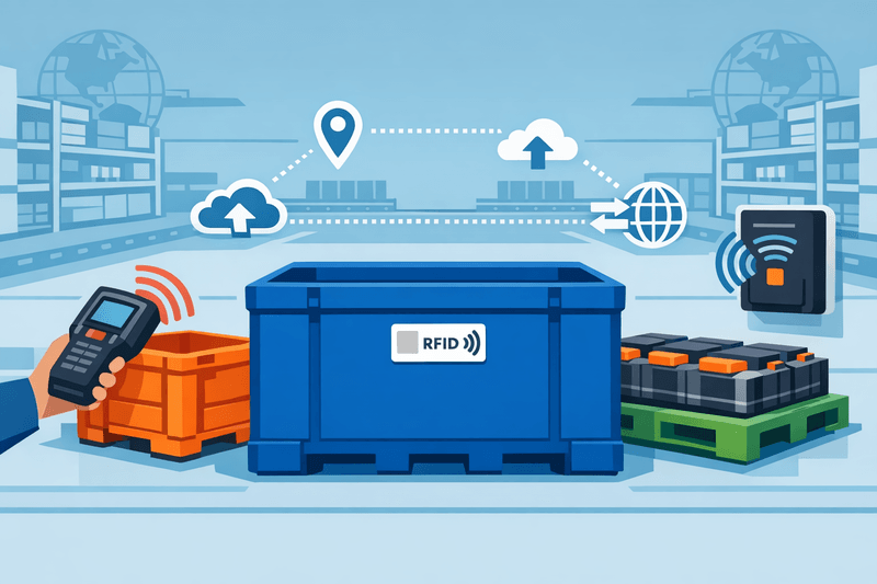 Automakers Deploy RFID Reusable Packaging for EV Battery Logistics