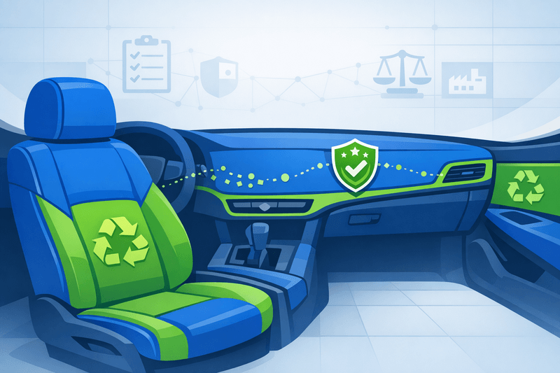 U.S. State Coalition Finalizes Recycled-Plastics Certification for Automotive Interiors