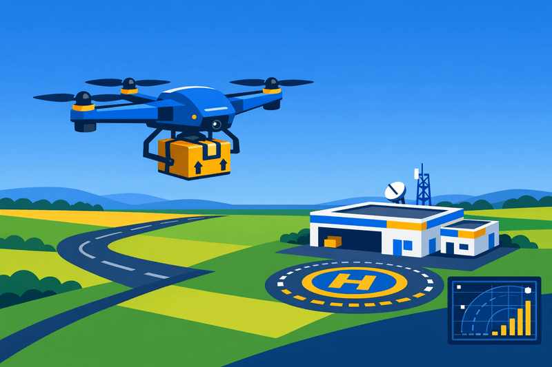 FAA BVLOS Rule Clears Path for Drone Delivery of Auto Parts to Rural Hubs: What Supply Chain Teams Need to Know