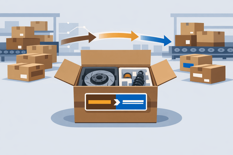 Cross-Carrier Last-Mile Reboot: How UPS Ground Saver with USPS Reshapes Auto Parts Packaging Strategy