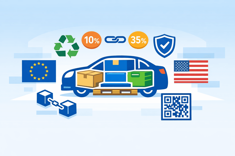EU-US Packaging Standards Converge to Accelerate 2026 Recycled-Content Mandates in Auto OEM Contracts