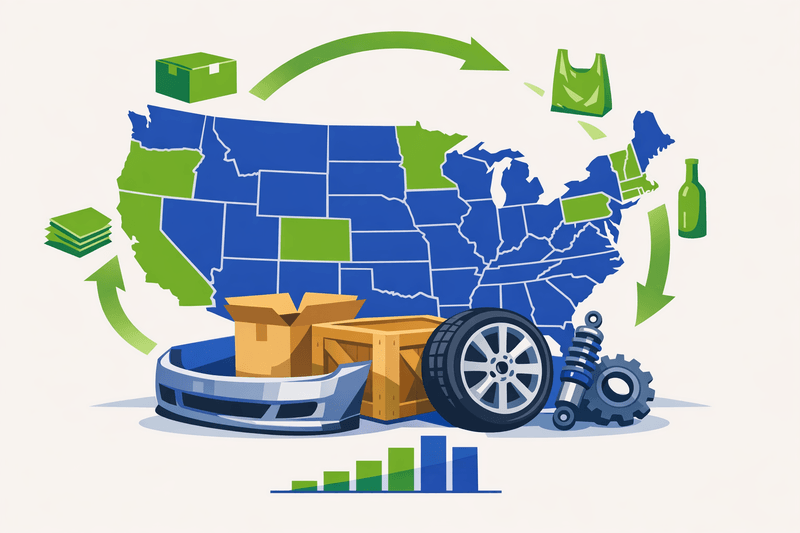 Seven-State EPR Wave Forces Auto Parts Suppliers to Rethink Packaging Now