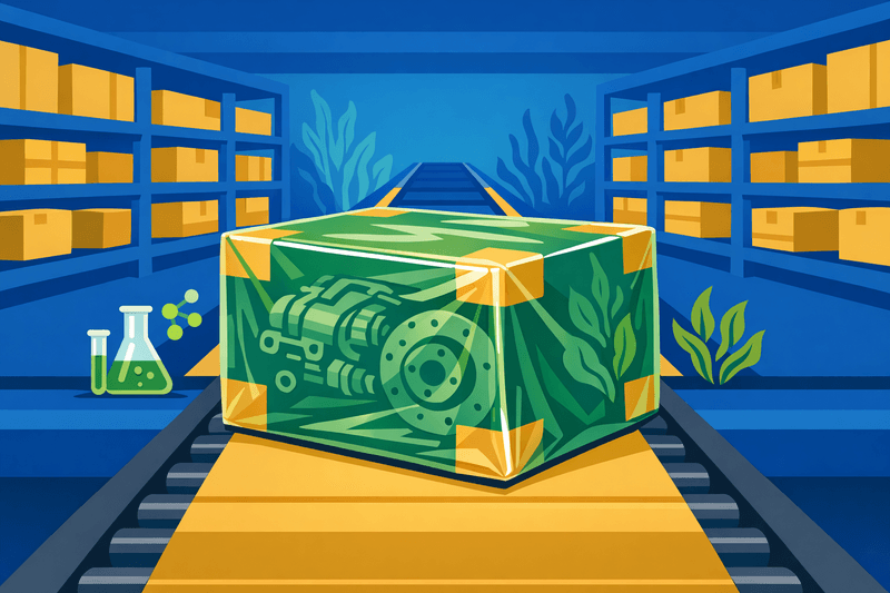 Seaweed Biopolymer Pilots Expand in Auto Spare-Parts Packaging Ahead of 2026 Rules