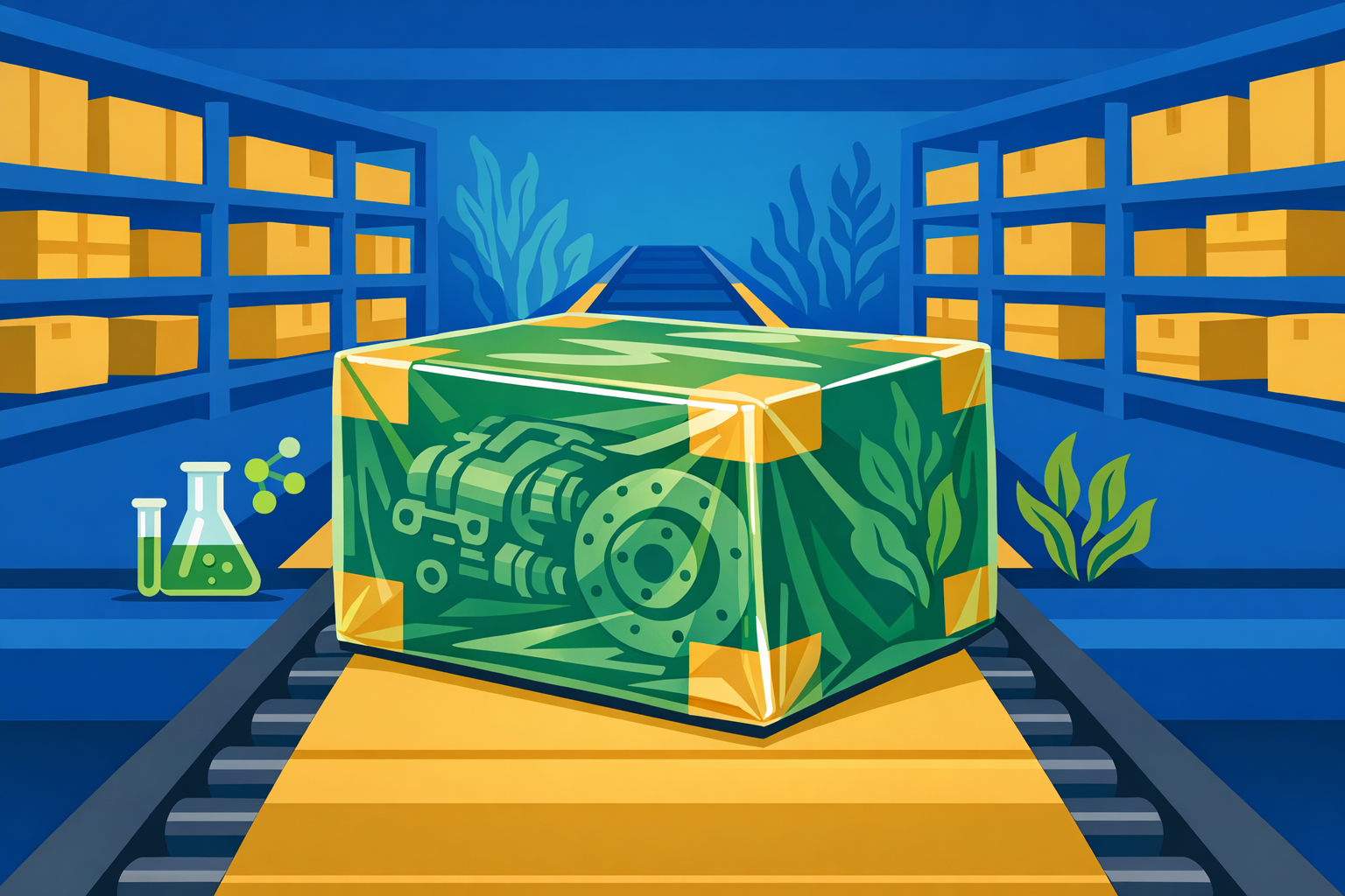 Seaweed Biopolymer Pilots Expand in Auto Spare-Parts Packaging Ahead of 2026 Rules