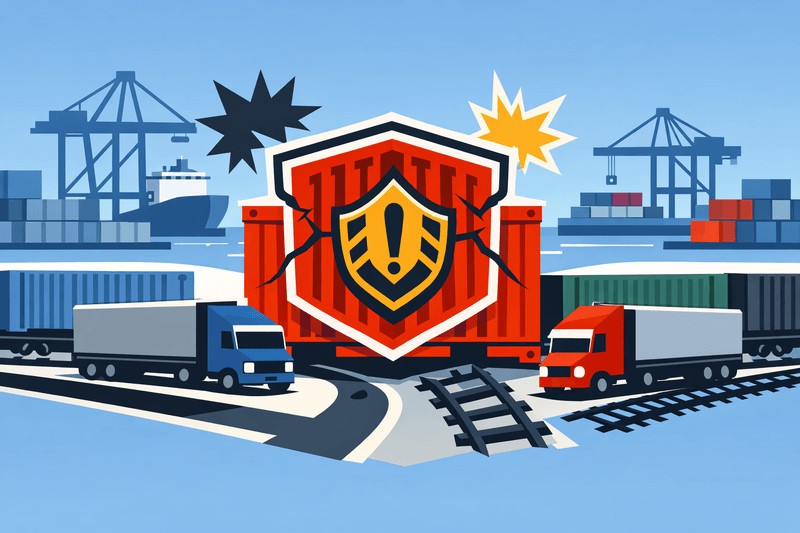 Geopolitical Tensions and Cargo Theft Disrupt U.S. Port and Rail Networks