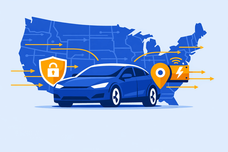 U.S. States Build Divergent EV Data Rules, Raising OTA Compliance Costs