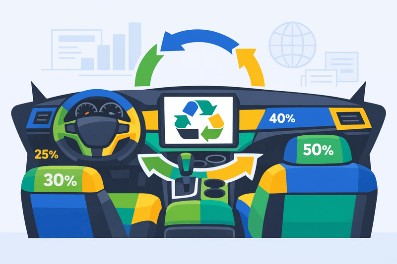U.S. Moves Toward Federal Standard for Recycled Plastic in Vehicle Interiors