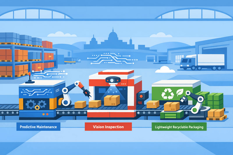 Modular AI Packaging Lines Boost Automotive Warehousing