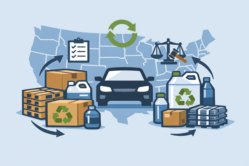 US Auto Packaging EPR Rules Push OEMs Toward Recycled-Content Mandates Ahead of 2026 Deadline