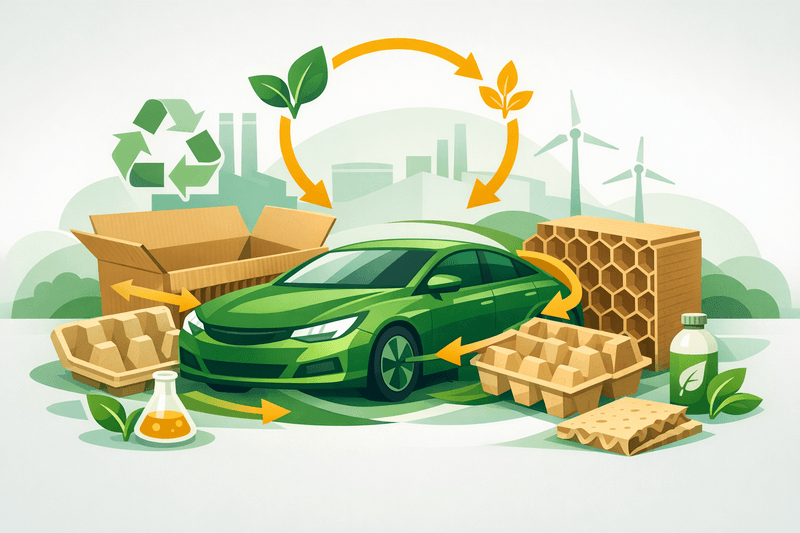 Automakers Accelerate Green Packaging Shift Under Tightening Global Mandates