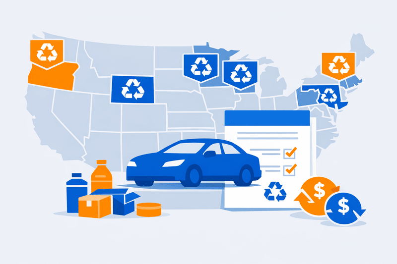 US Auto Packaging EPR Deadlines Tighten: OEMs Rework Supplier Contracts for 2026 Recycled-Content Mandates
