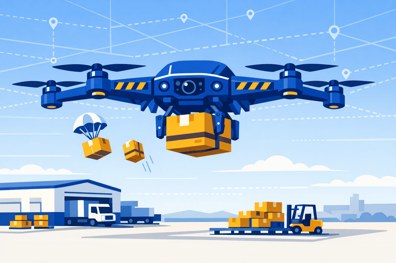 FAA Proposes BVLOS Drone Rule, Opening Path for Industrial Parts Delivery