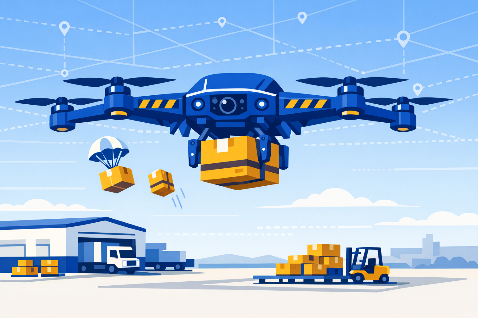 FAA Proposes BVLOS Drone Rule, Opening Path for Industrial Parts Delivery