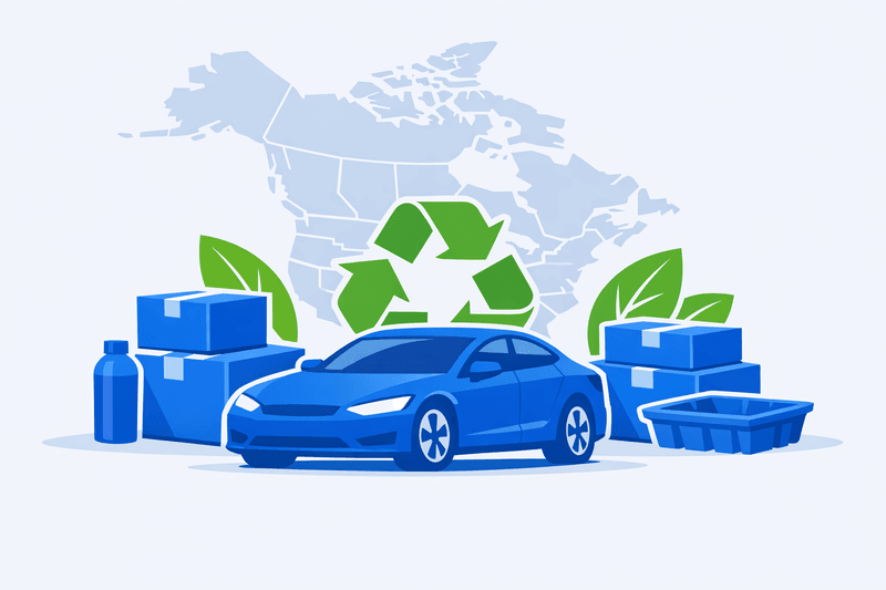 North American Automakers Accelerate Bio-Based Packaging Trials Amid Tightening End-of-Life Rules