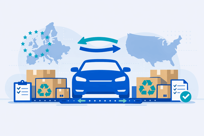 EU and US Recycled-Content Mandates Force Automotive Supply Chain Overhaul