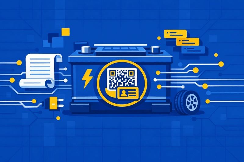 EU EV Battery Passport Becomes Mandatory in February 2027, Automotive Traceability Expands