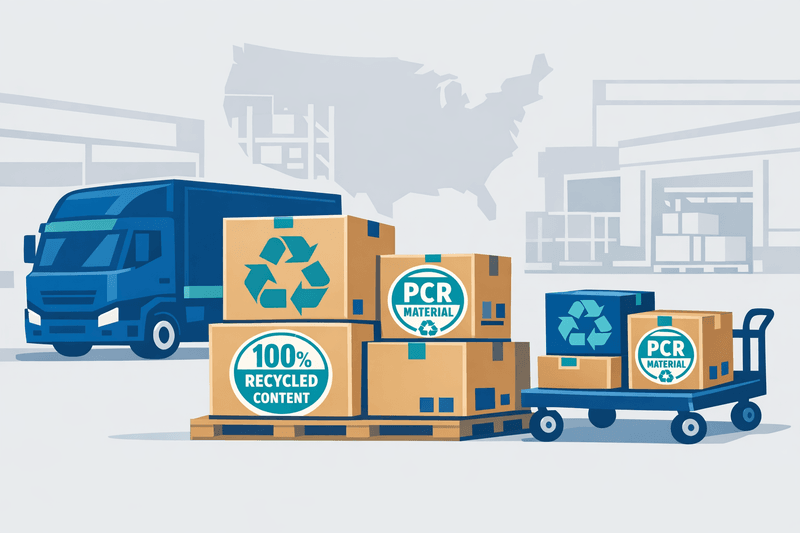 US Auto Parts Distributors Drive 100% Recycled-Content Packaging Pilots