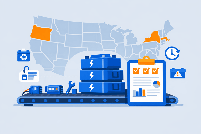 Patchwork of Battery Stewardship Rules: Tensions Build for Auto Parts Makers as 2027-28 Deadlines Loom