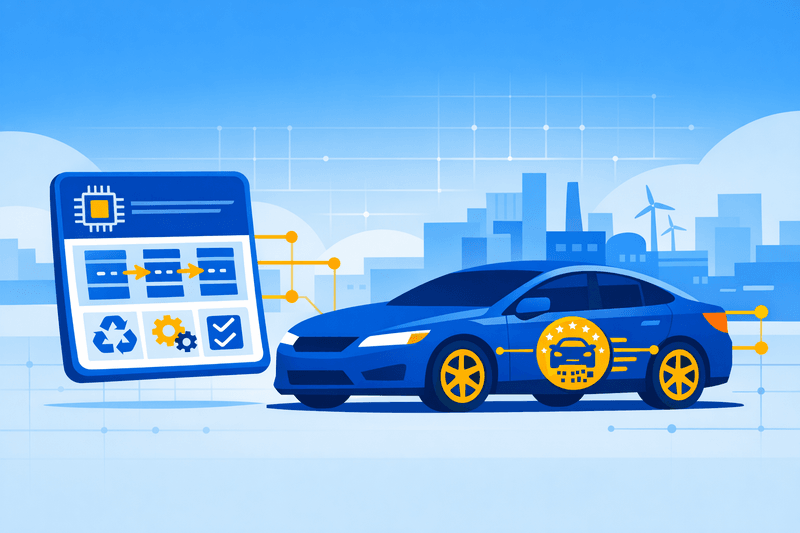 EU Automotive Digital Product Passport Mandate Advances, Pressing OEMs on Component Data